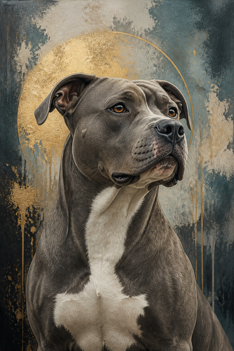 Pit Bull Wall Art