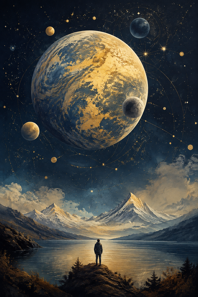 Planet Wall Art