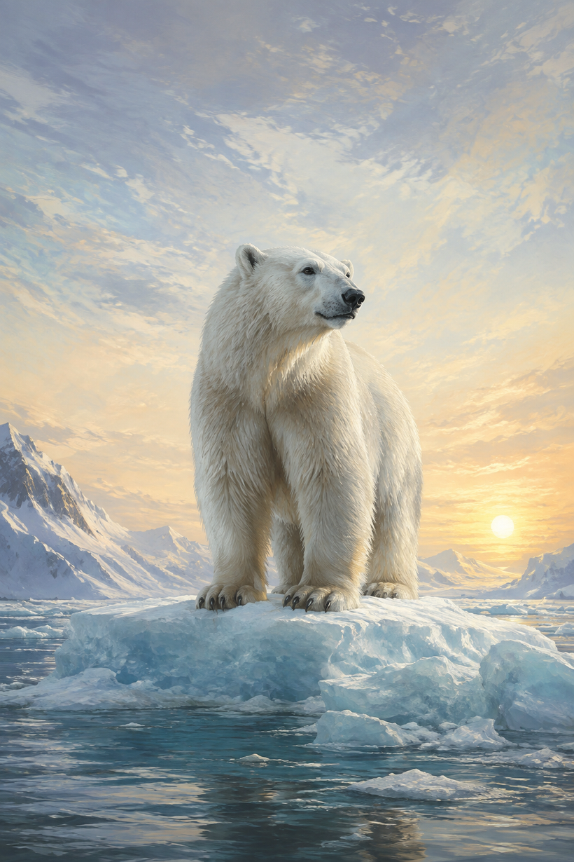 Polar Bear Wall Art