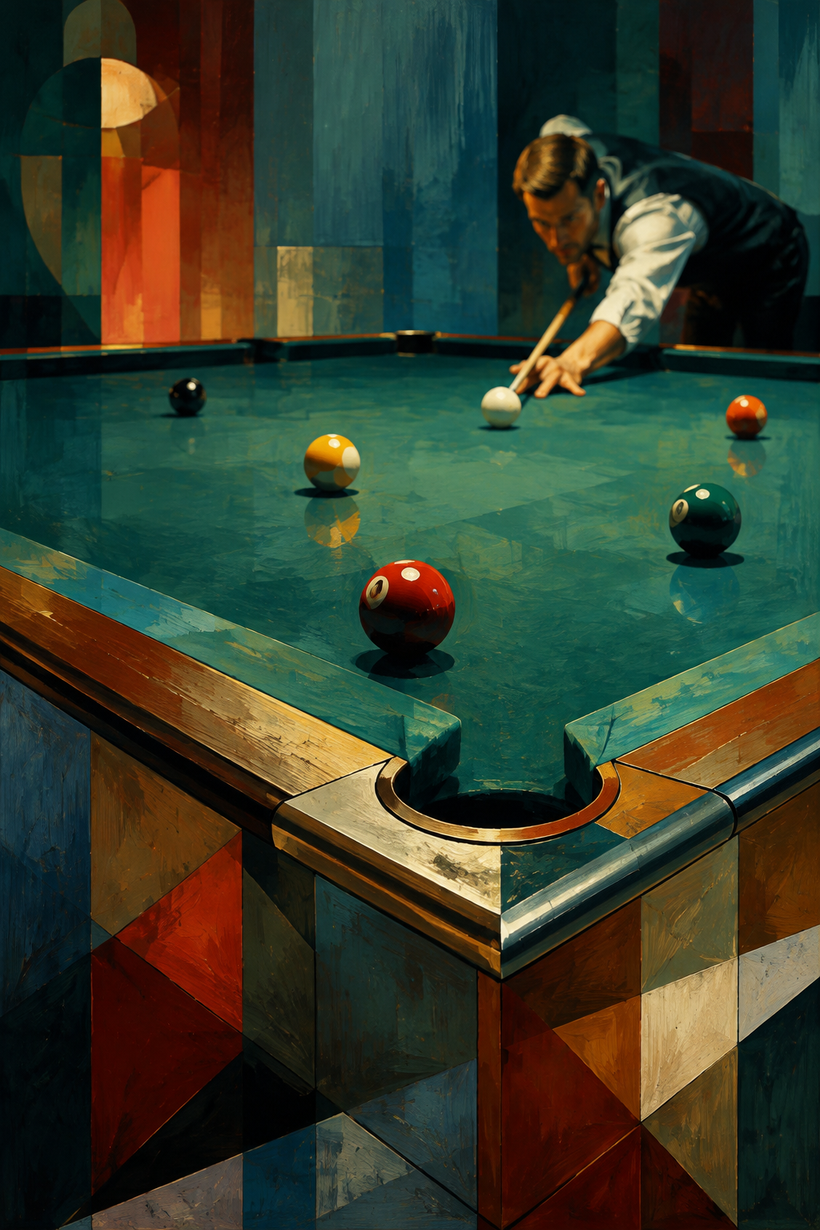 Pool and Billiard Wall Art