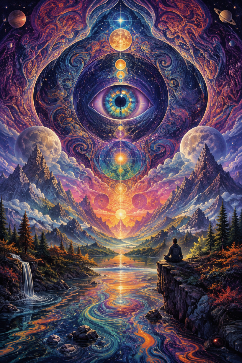Psychedelic & Trippy Wall Art