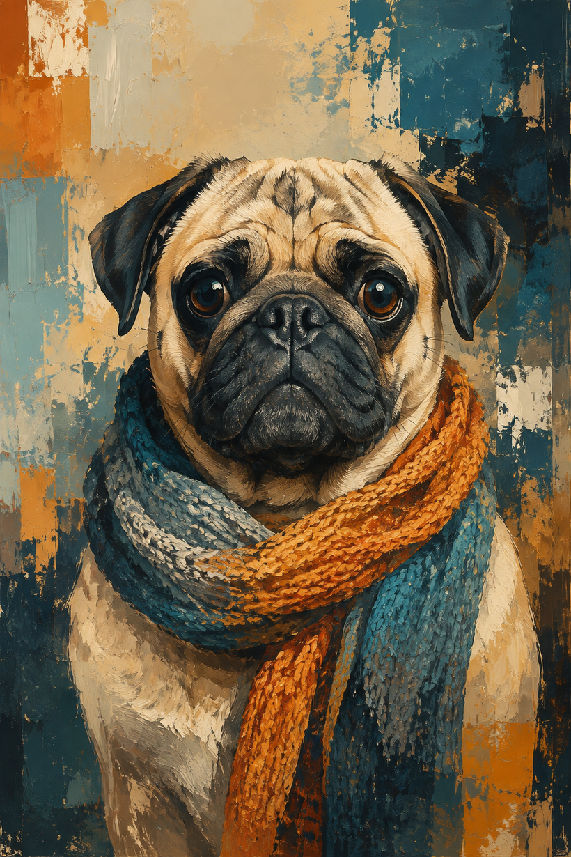 Pug Wall Art