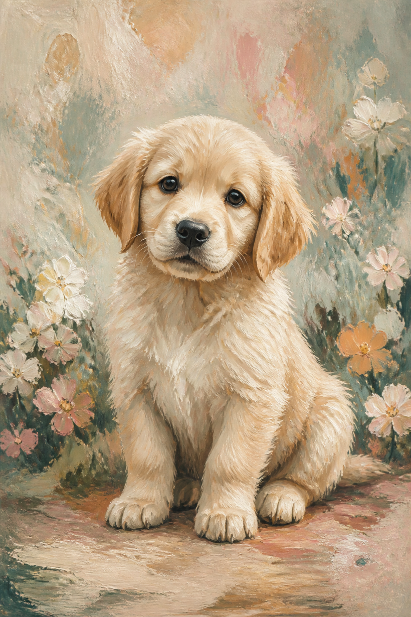 Puppy Dog Wall Art