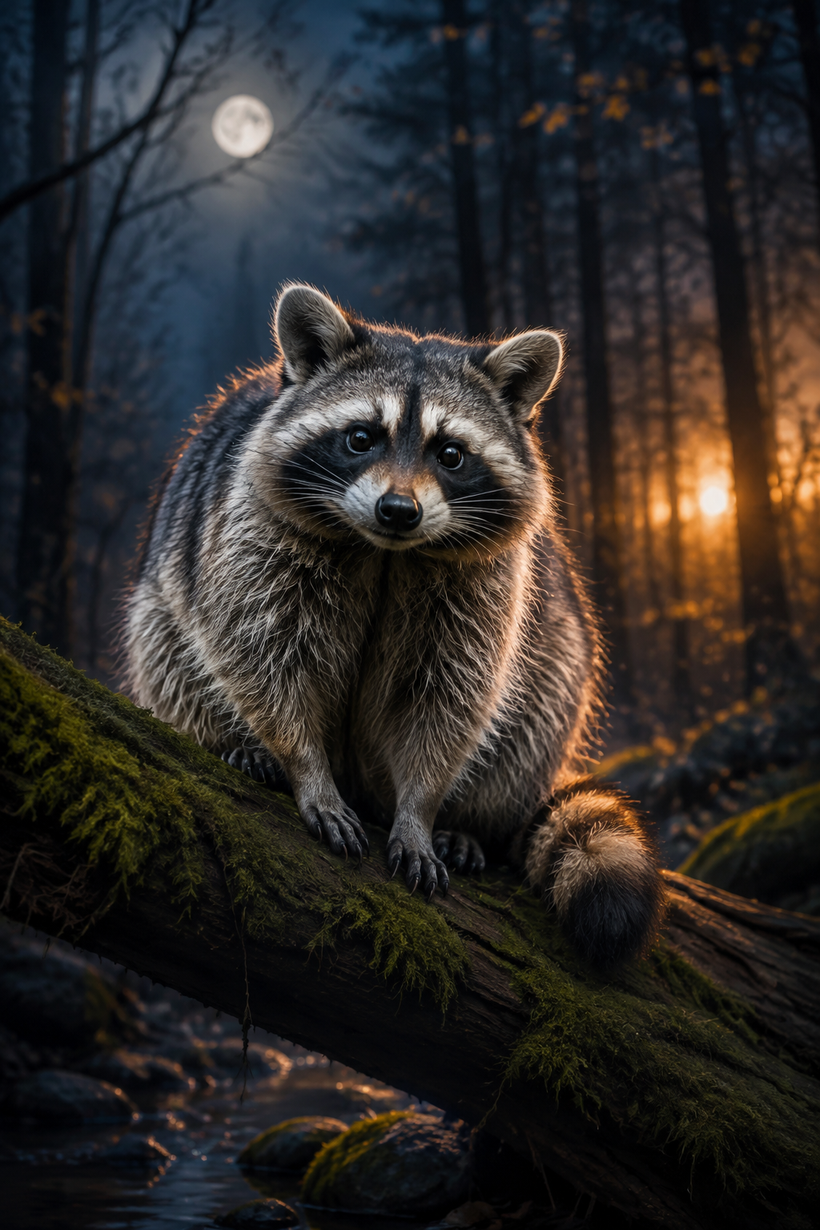Raccoon Wall Art