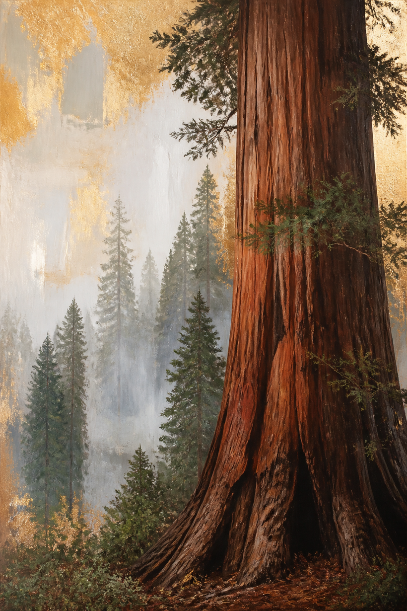 Redwood Tree Wall Art