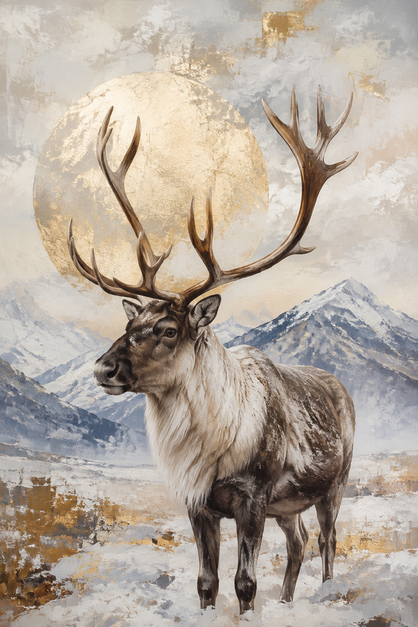 Reindeer Wall Art
