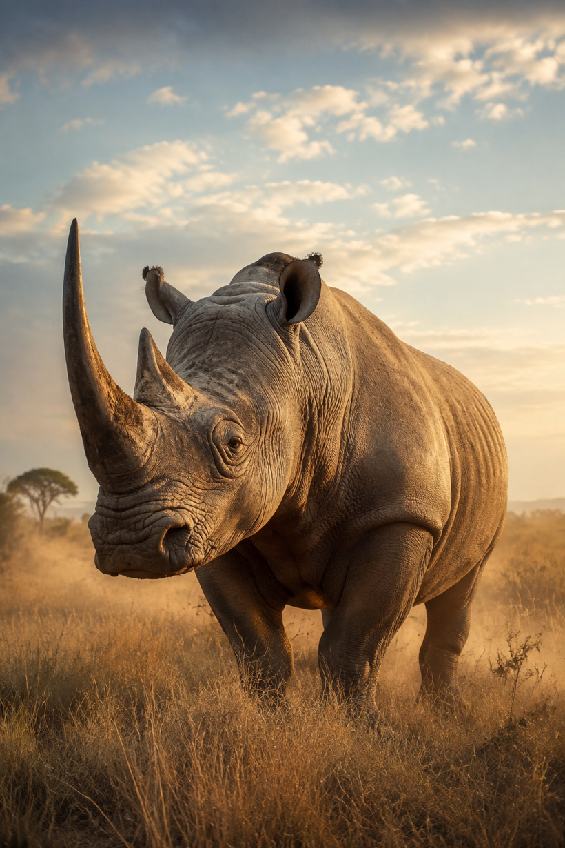 Rhinoceros Wall Art