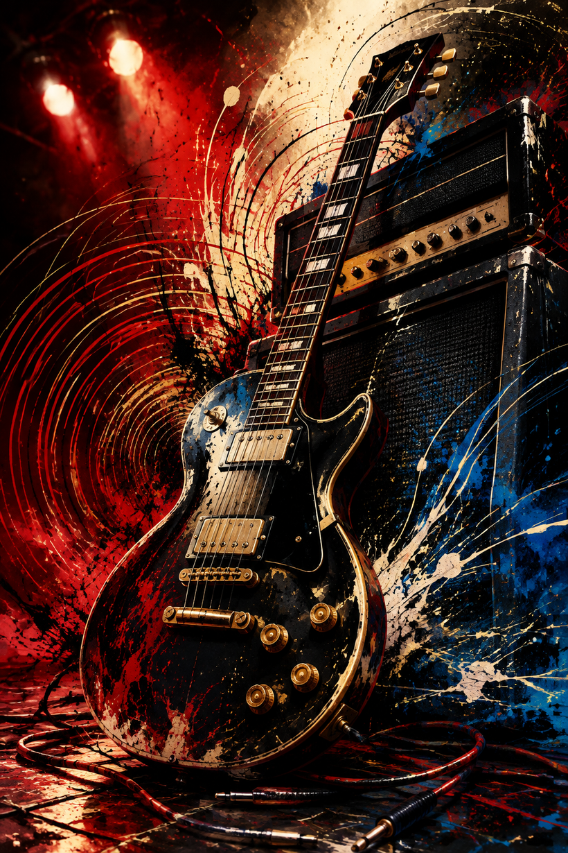 Rock ‘n’ Roll Wall Art