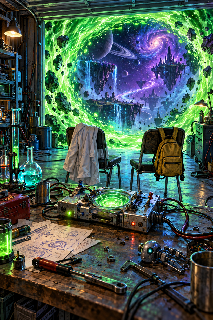 Rick and Morty Wall Art
