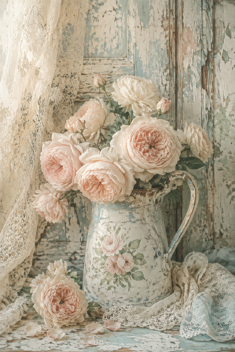 Shabby Chic Decor Wall Art