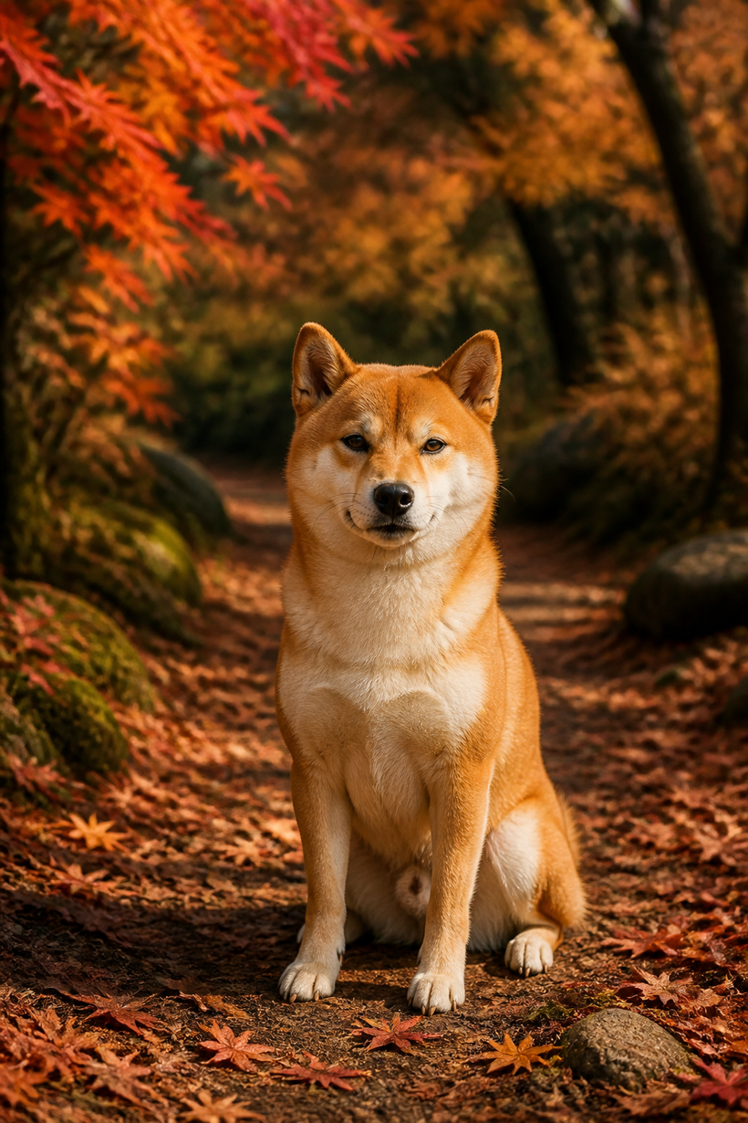 Shiba Inu Dog Wall Art