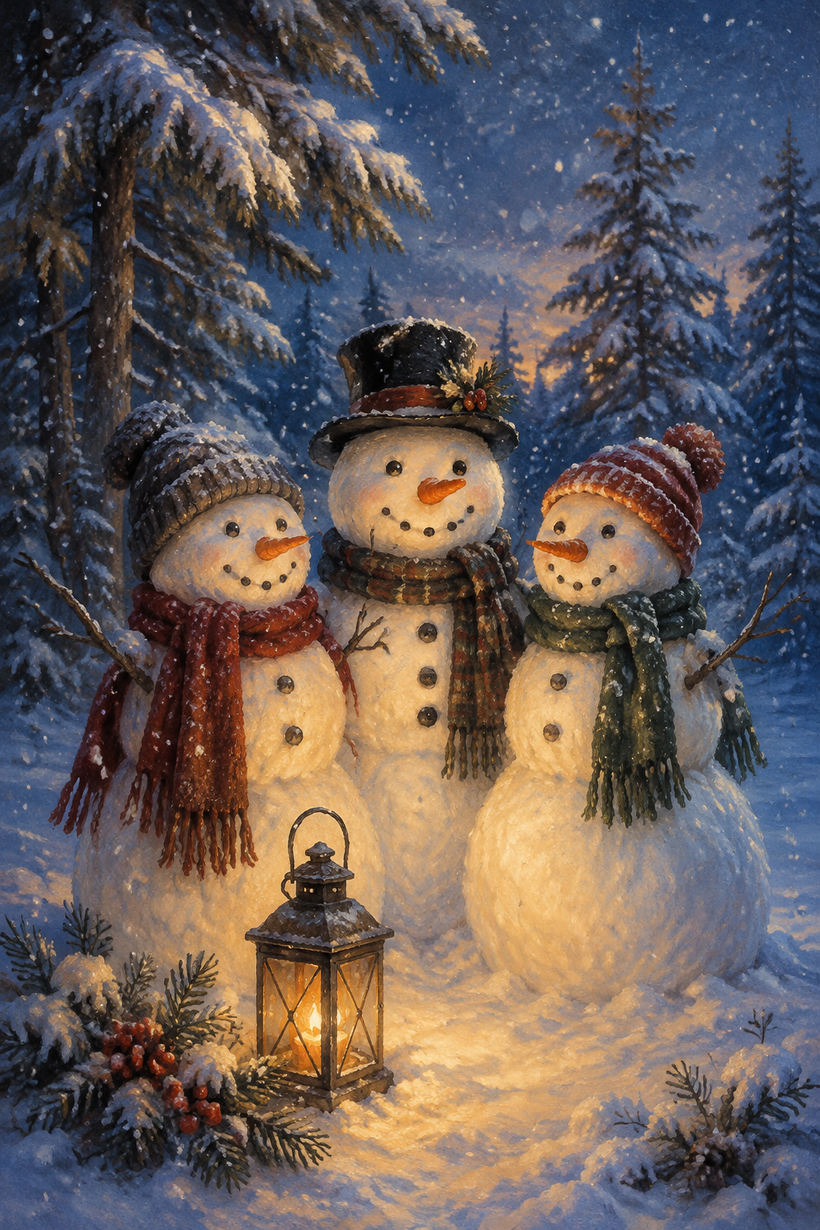Snowman Wall Art