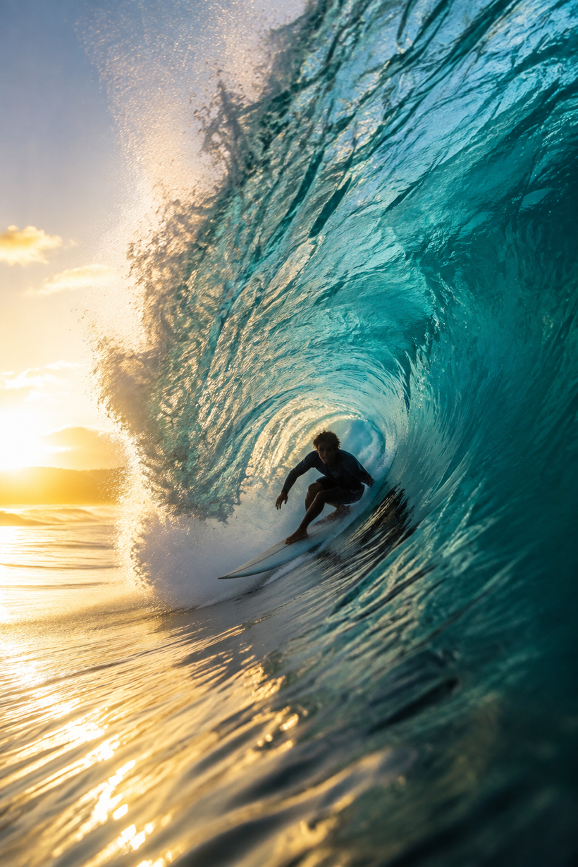 Surfing Wall Art