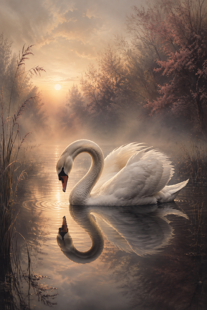 Swan Wall Art