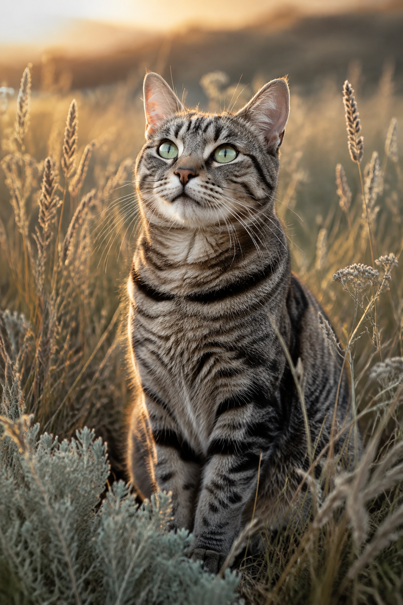 Tabby Cat Wall Art