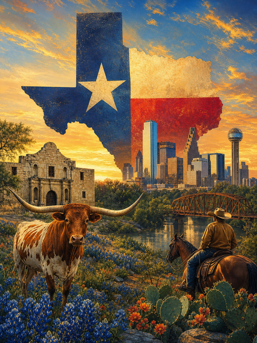 Texas Wall Art