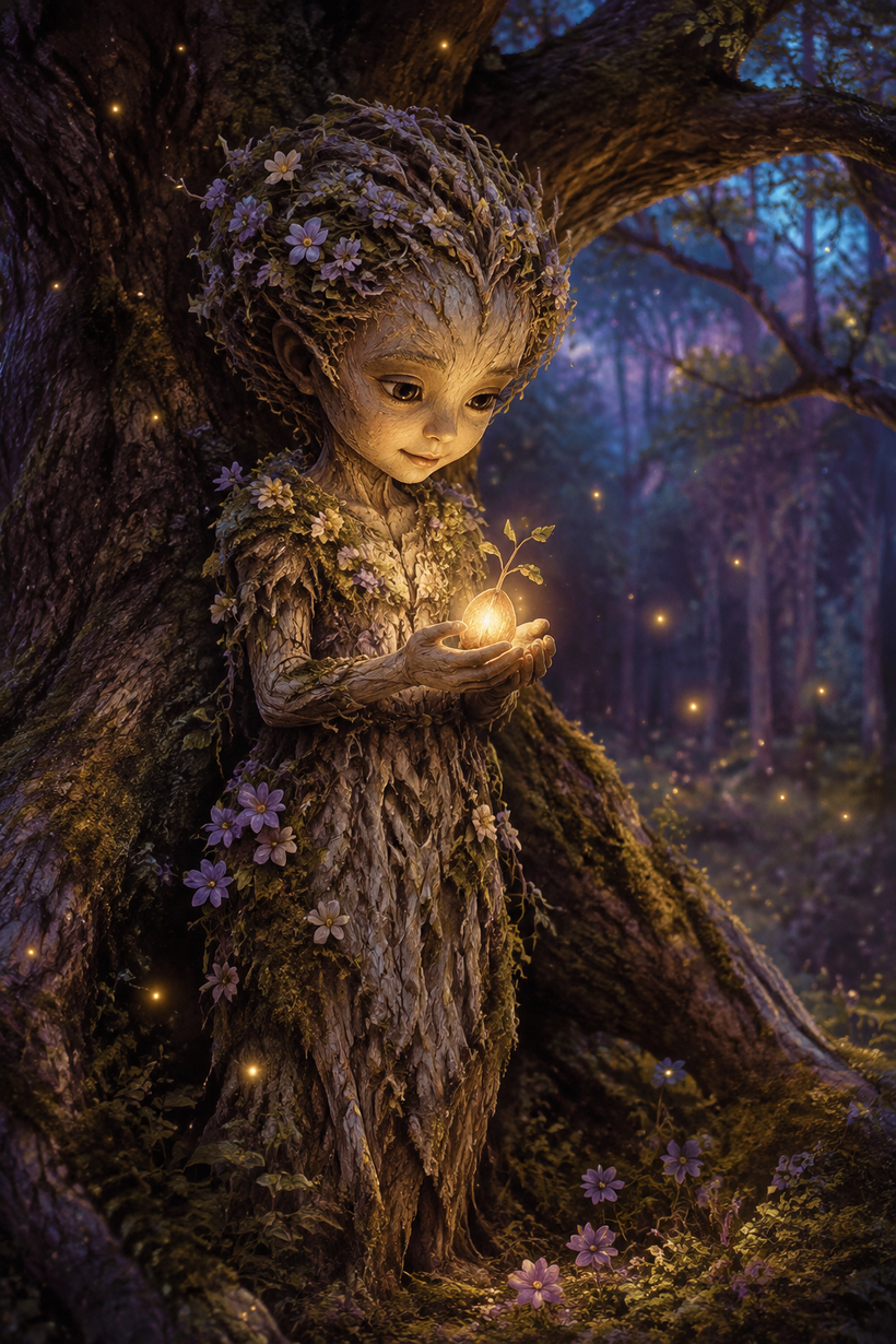Treechild Wall Art