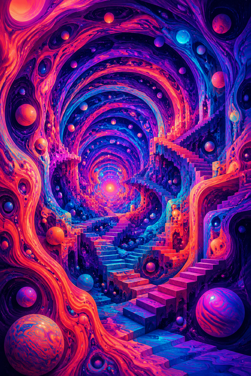 Trippy Wall Art