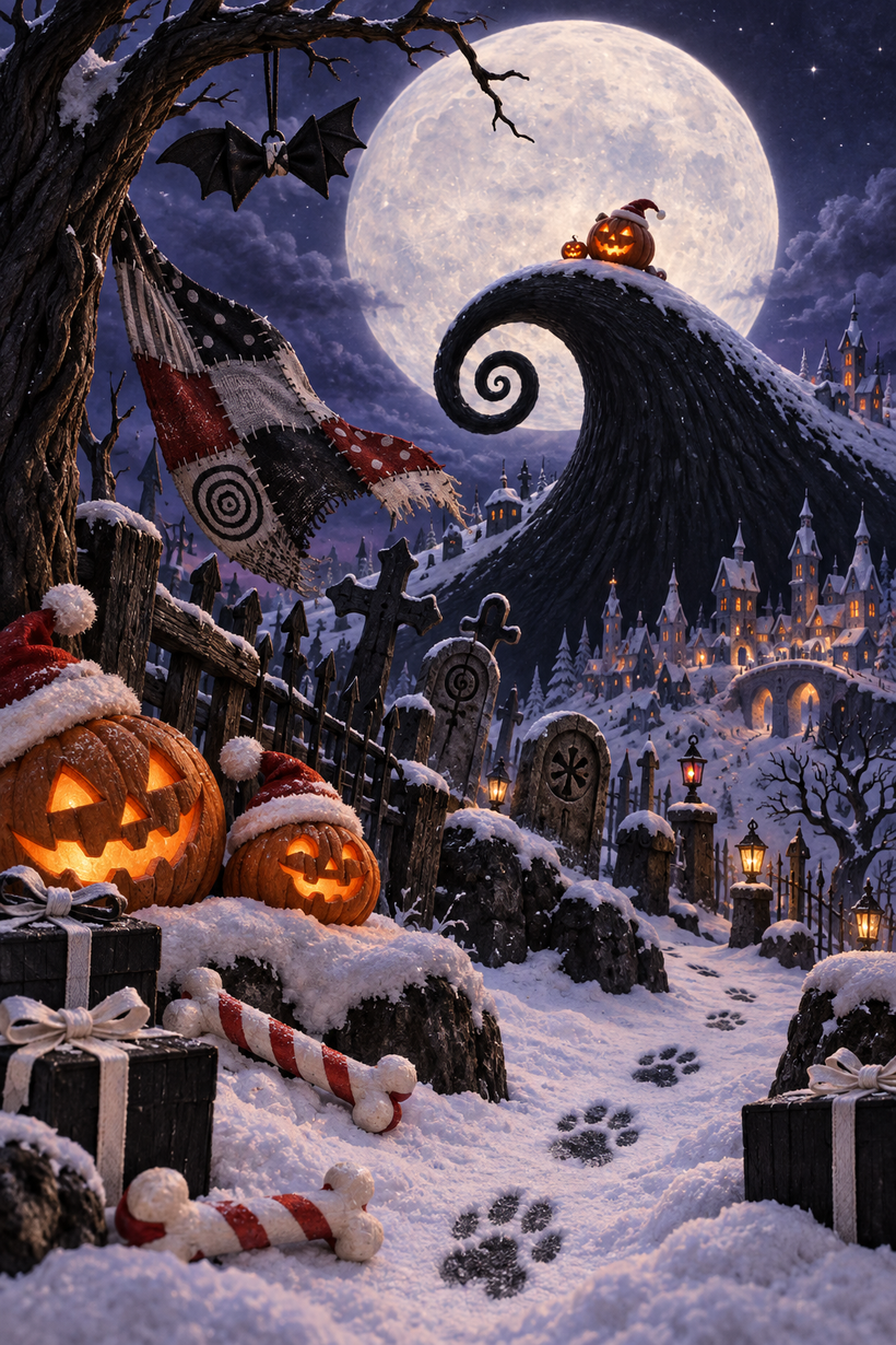 The Nightmare Before Christmas Wall Art