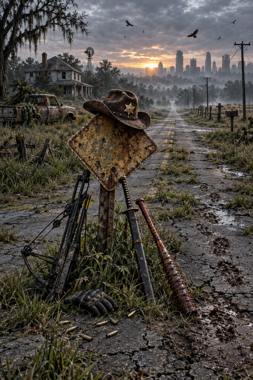 The Walking Dead Character Wall Art