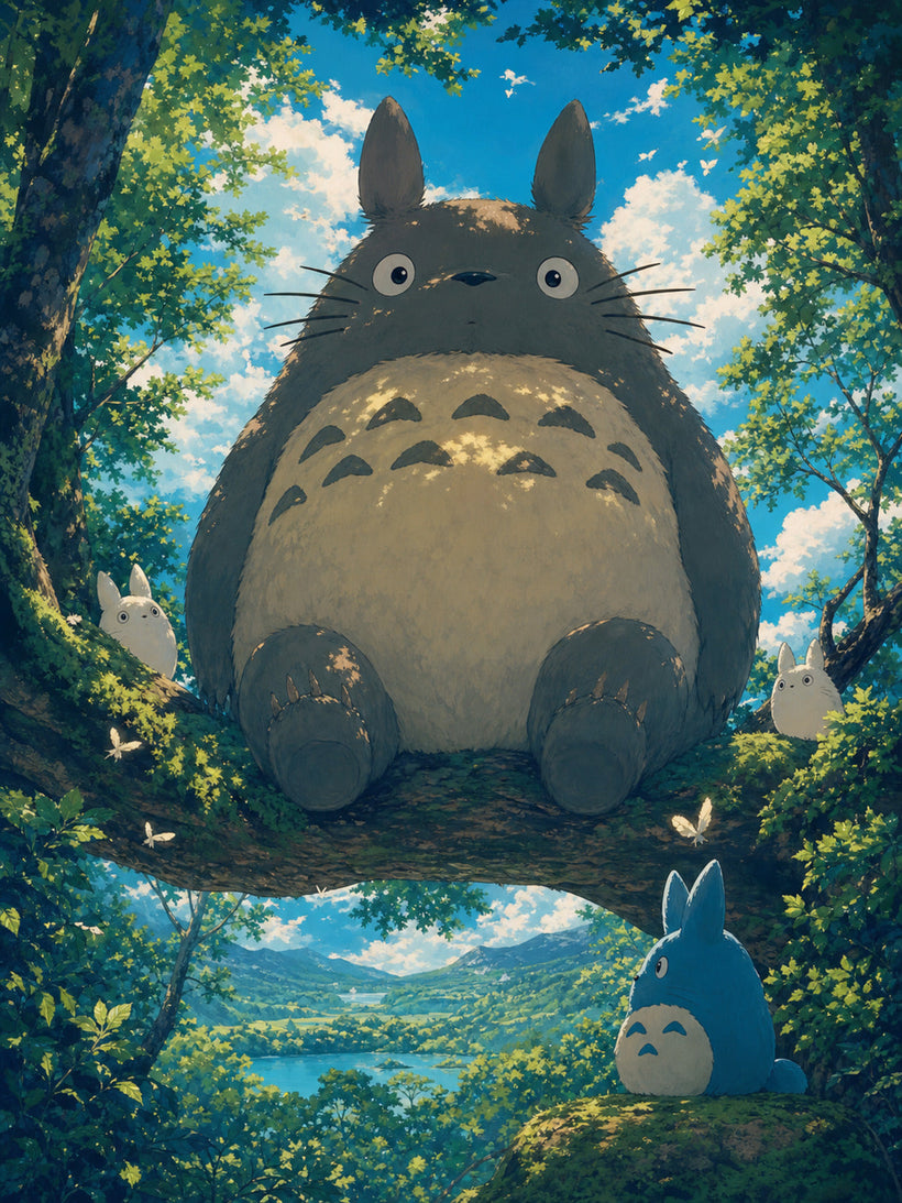 Totoro Wall Art