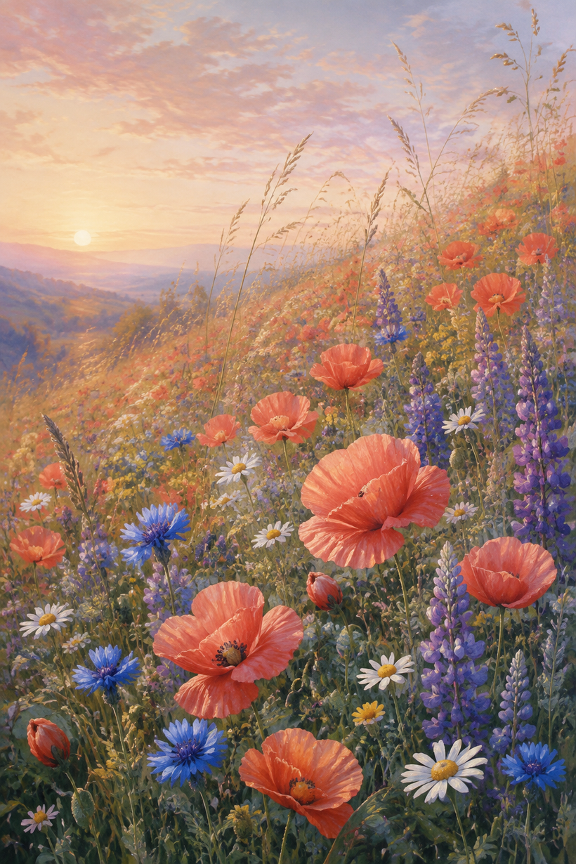 Wildflowers Wall Art