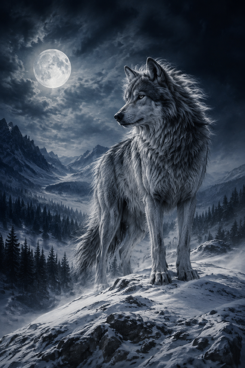 Wolf Wall Art