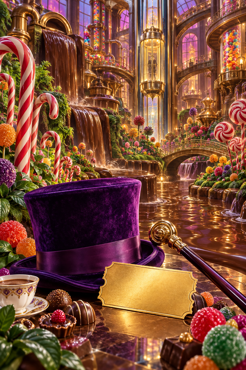 Willy Wonka Wall Art