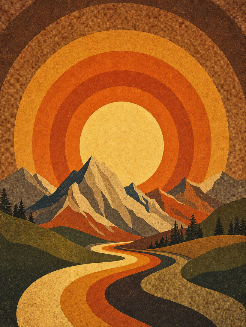 70’s Aesthetic Wall Art