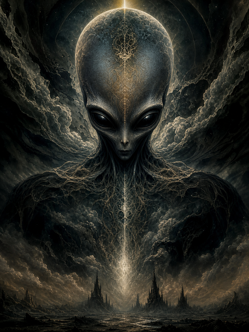 Alien Wall Art