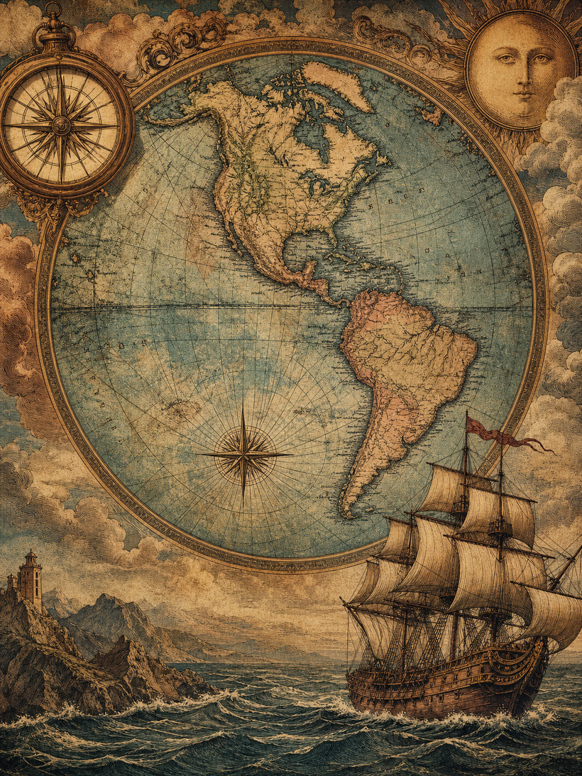 Antique Maps Wall Art