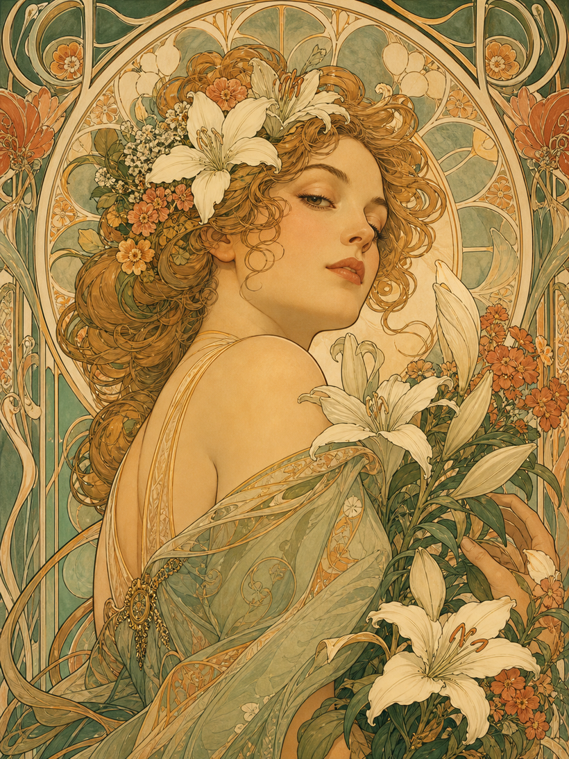 Art Nouveau Wall Art