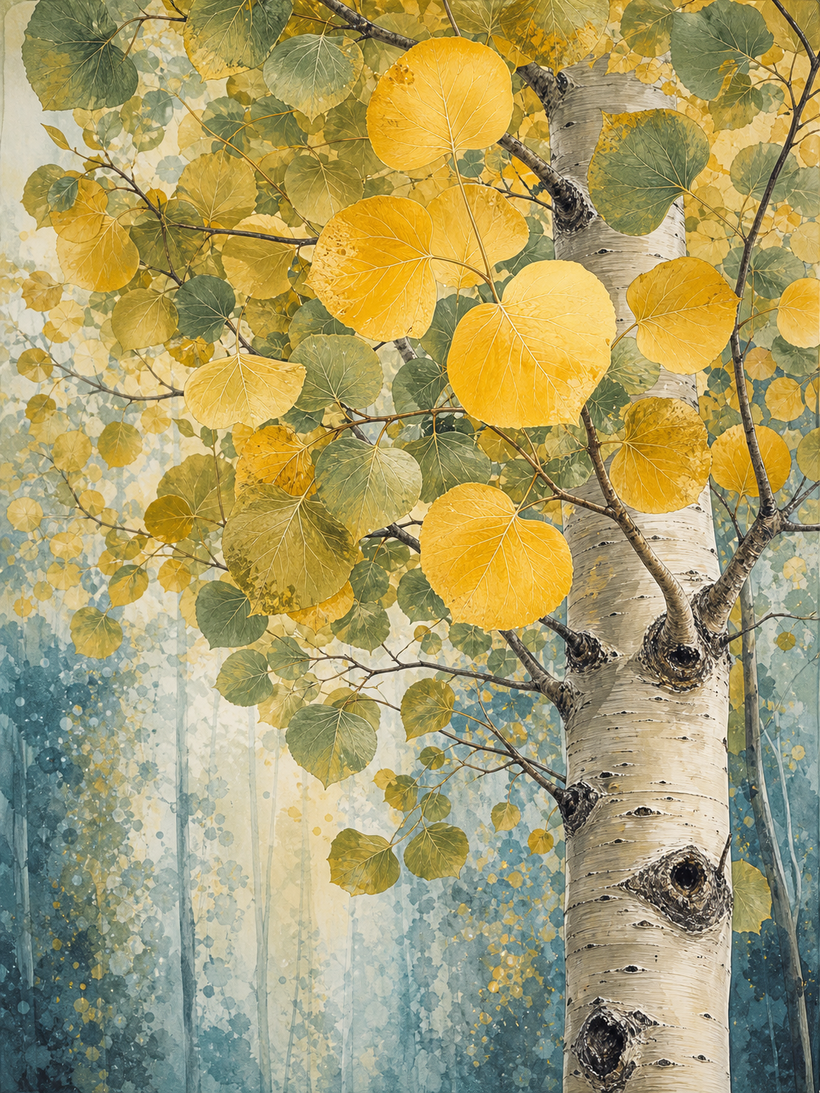 Aspen Tree Wall Art