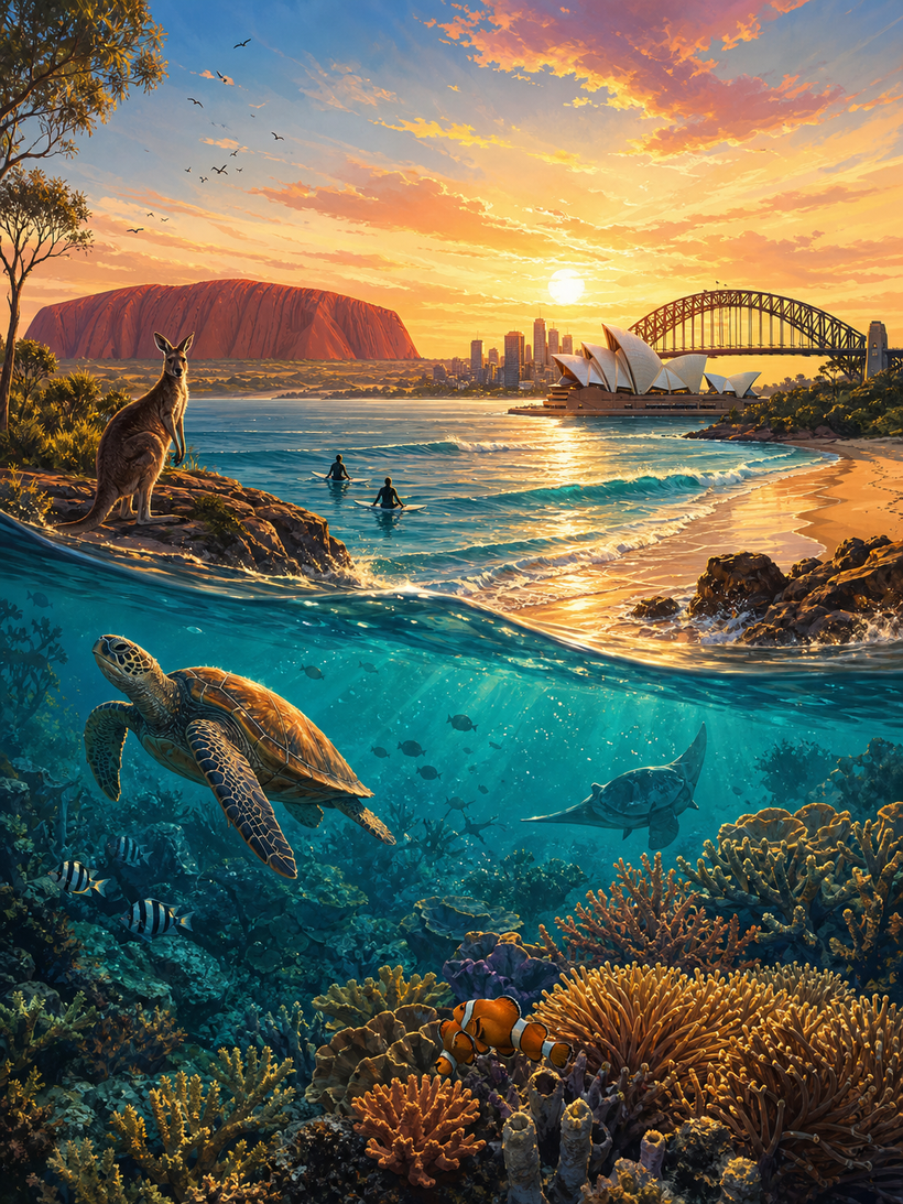 Australia Wall Art
