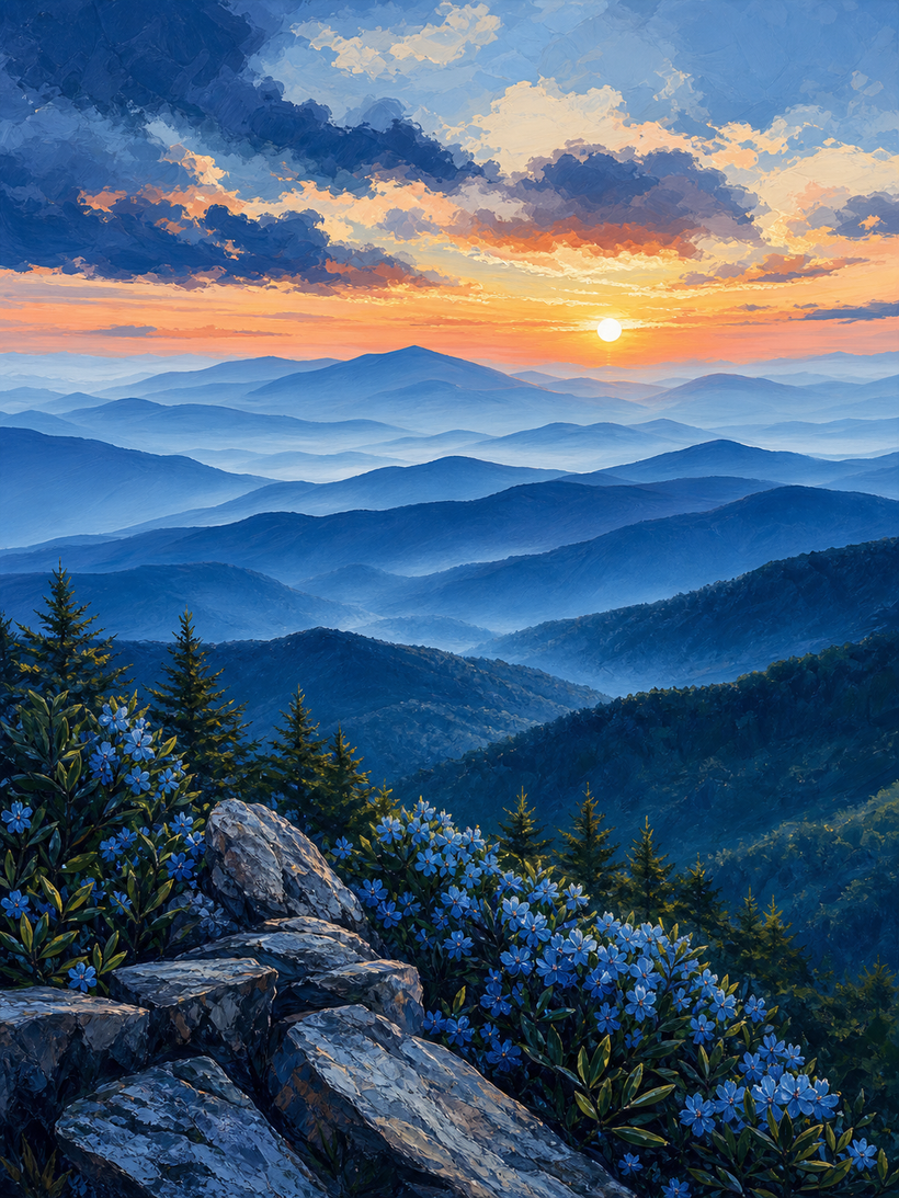 Blue Ridge Wall Art
