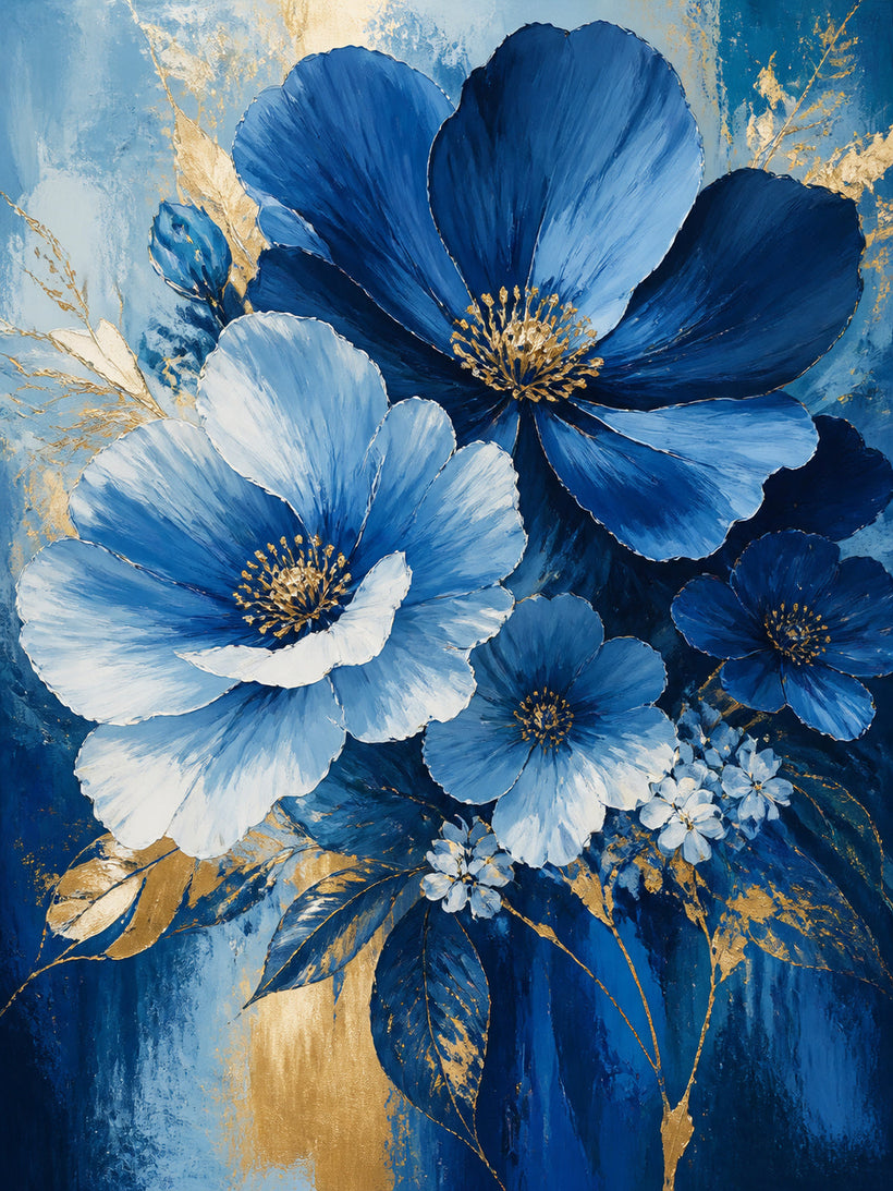 Blue Wall Art