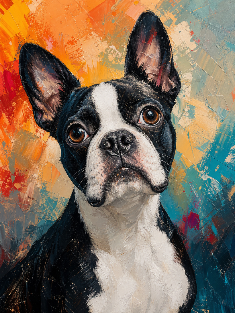 Boston Terrier Wall Art