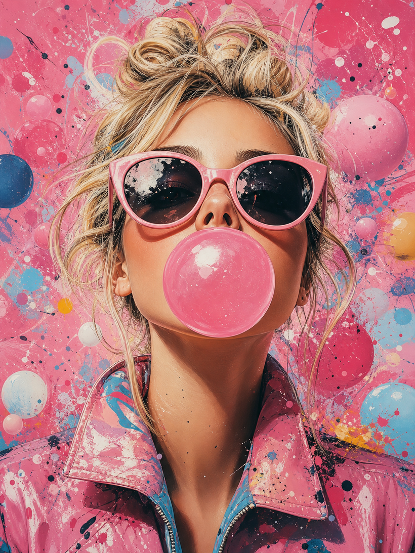 Bubble Gum Wall Art