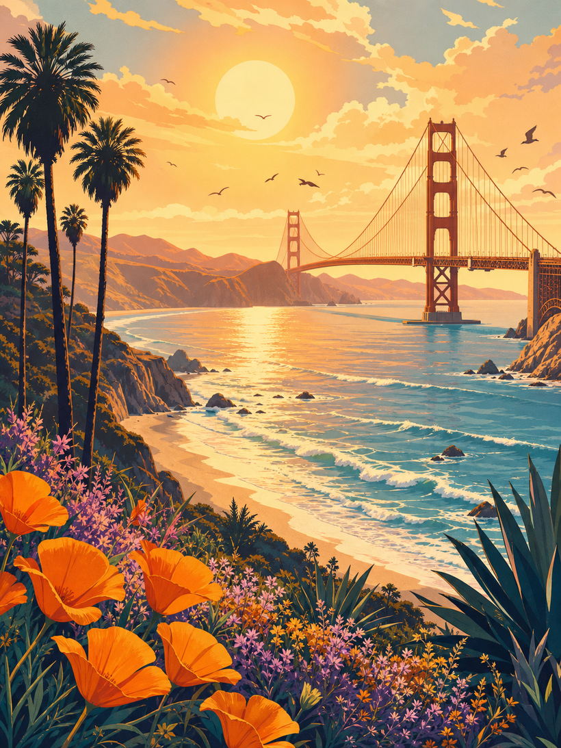 California Wall Art