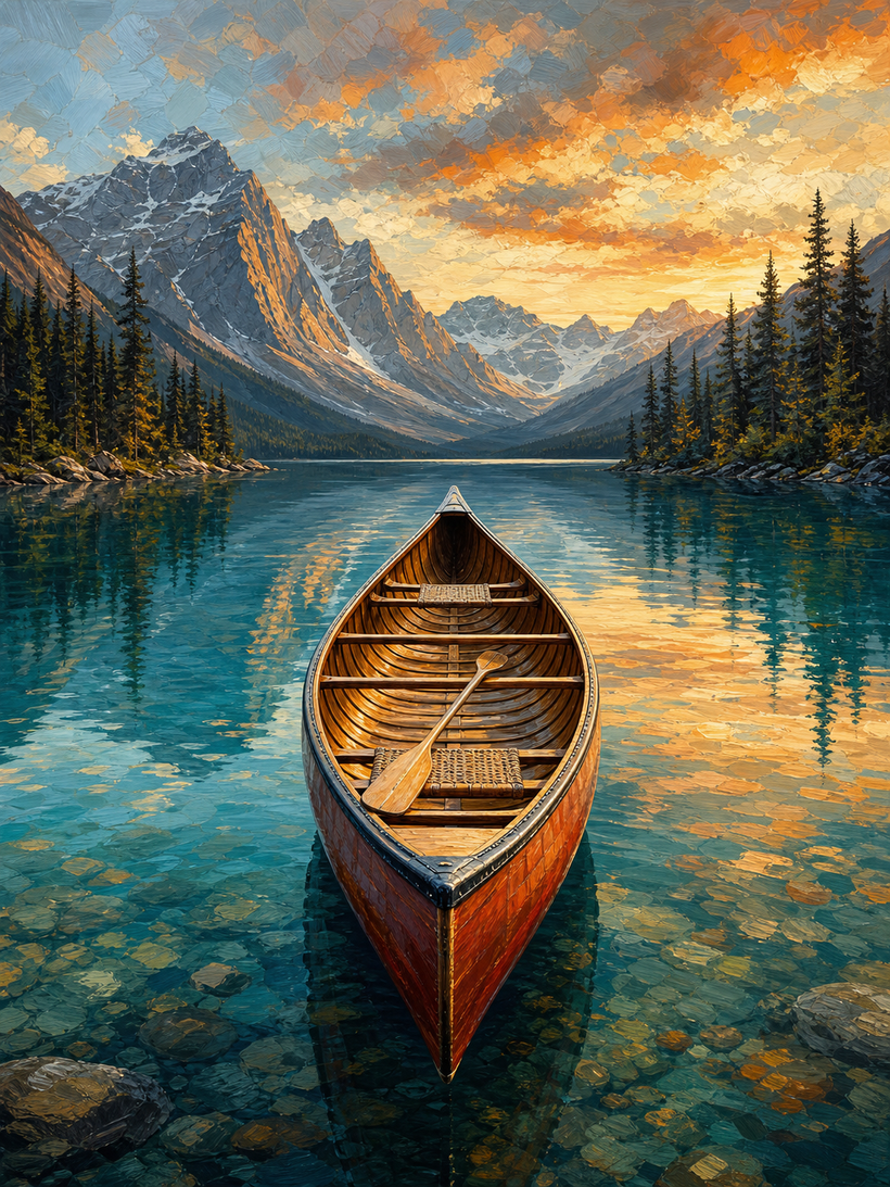 Canoe Wall Art