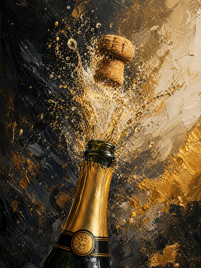 Champagne Wall Art