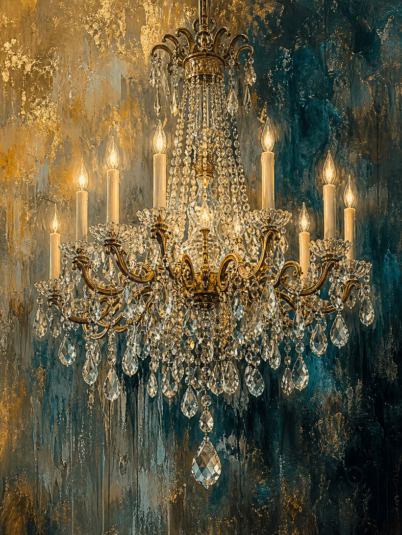 Chandelier Wall Art