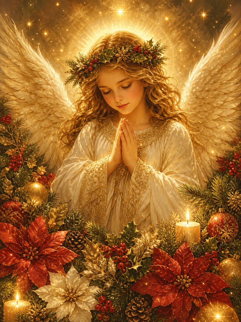 Christmas Angel Wall Art