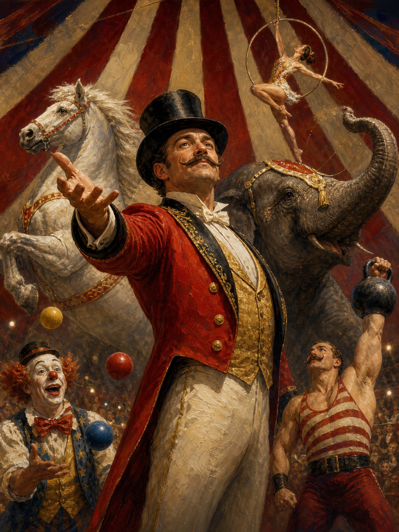 Circus Wall Art
