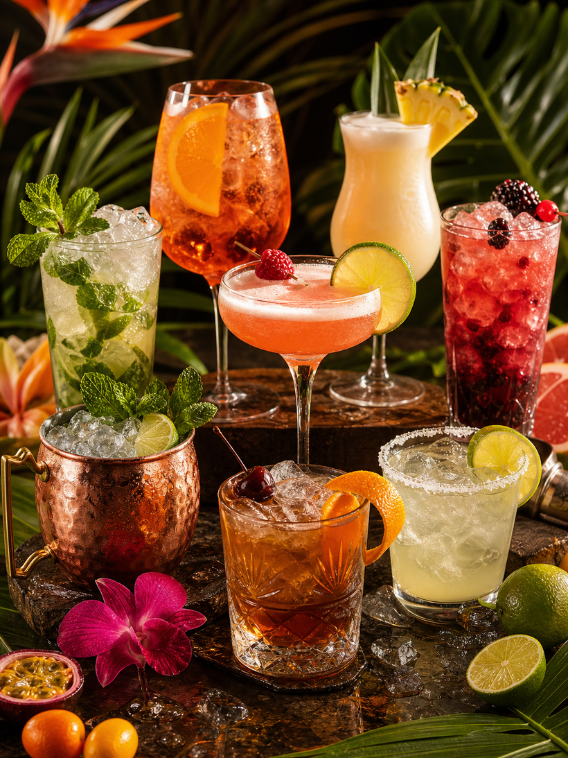 Cocktails & Mixed Drinks Wall Art