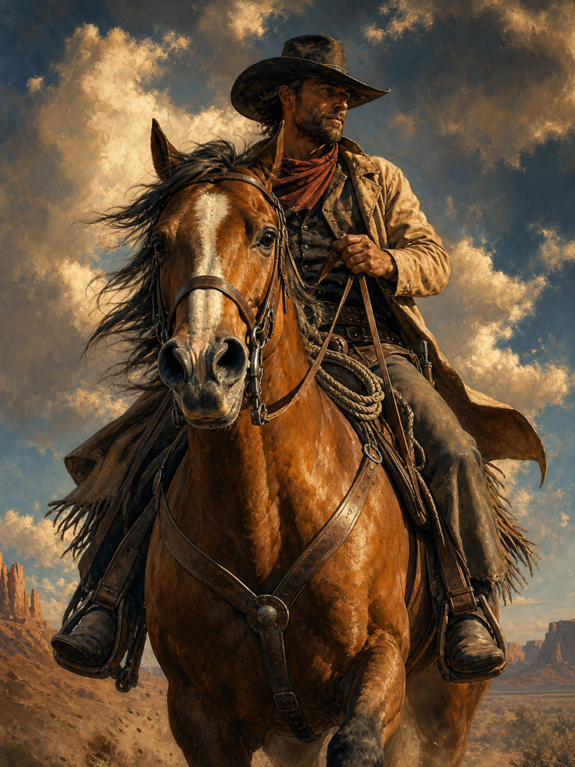 Cowboy & Cowgirl Wall Art