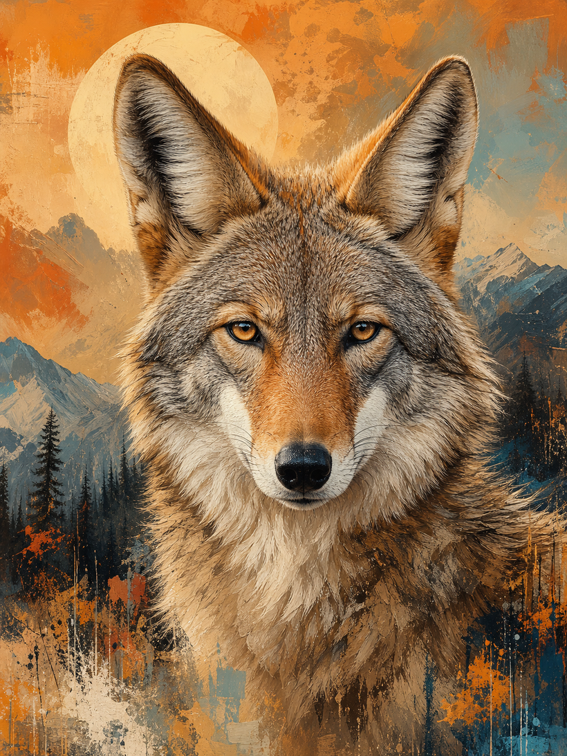 Coyote Wall Art