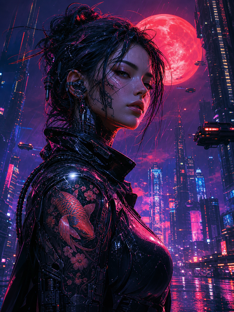 Cyberpunk Wall Art