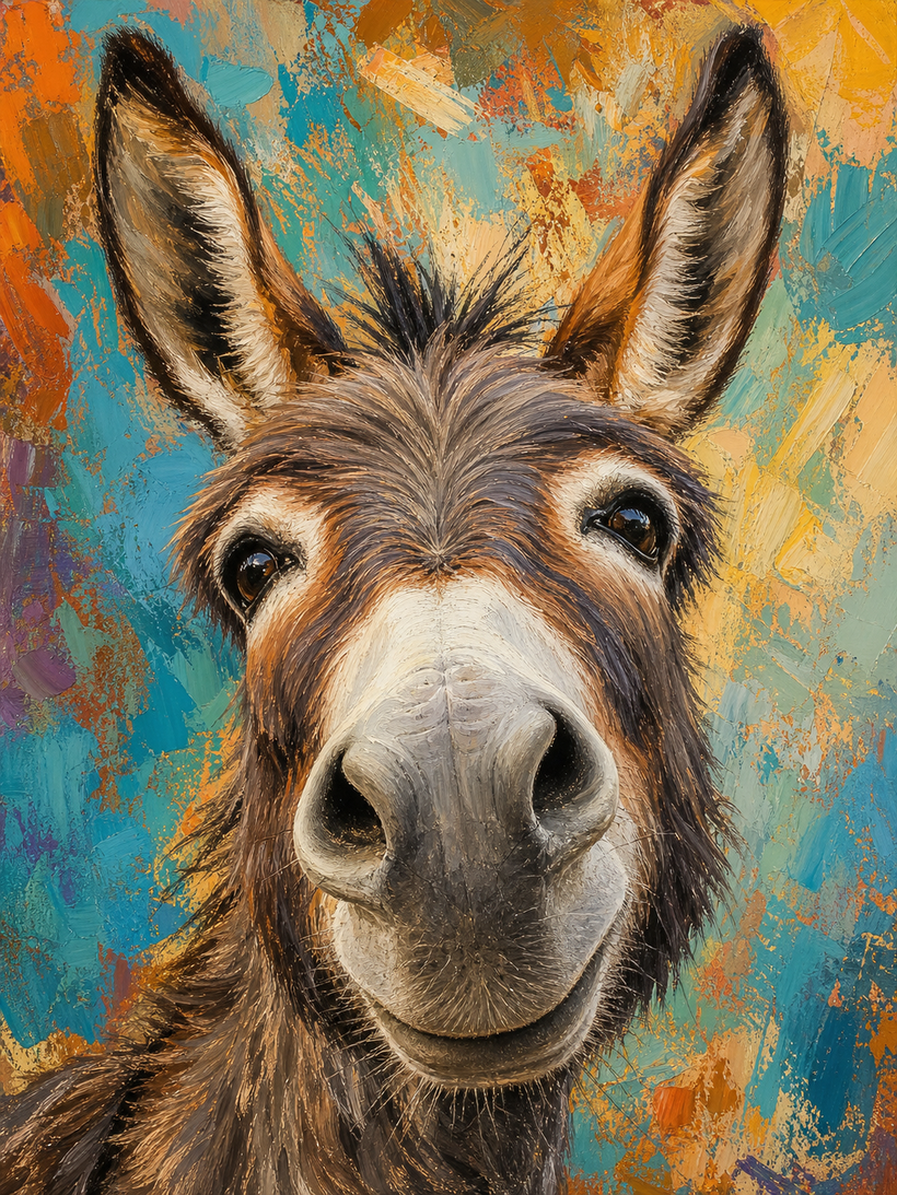 Donkey Wall Art