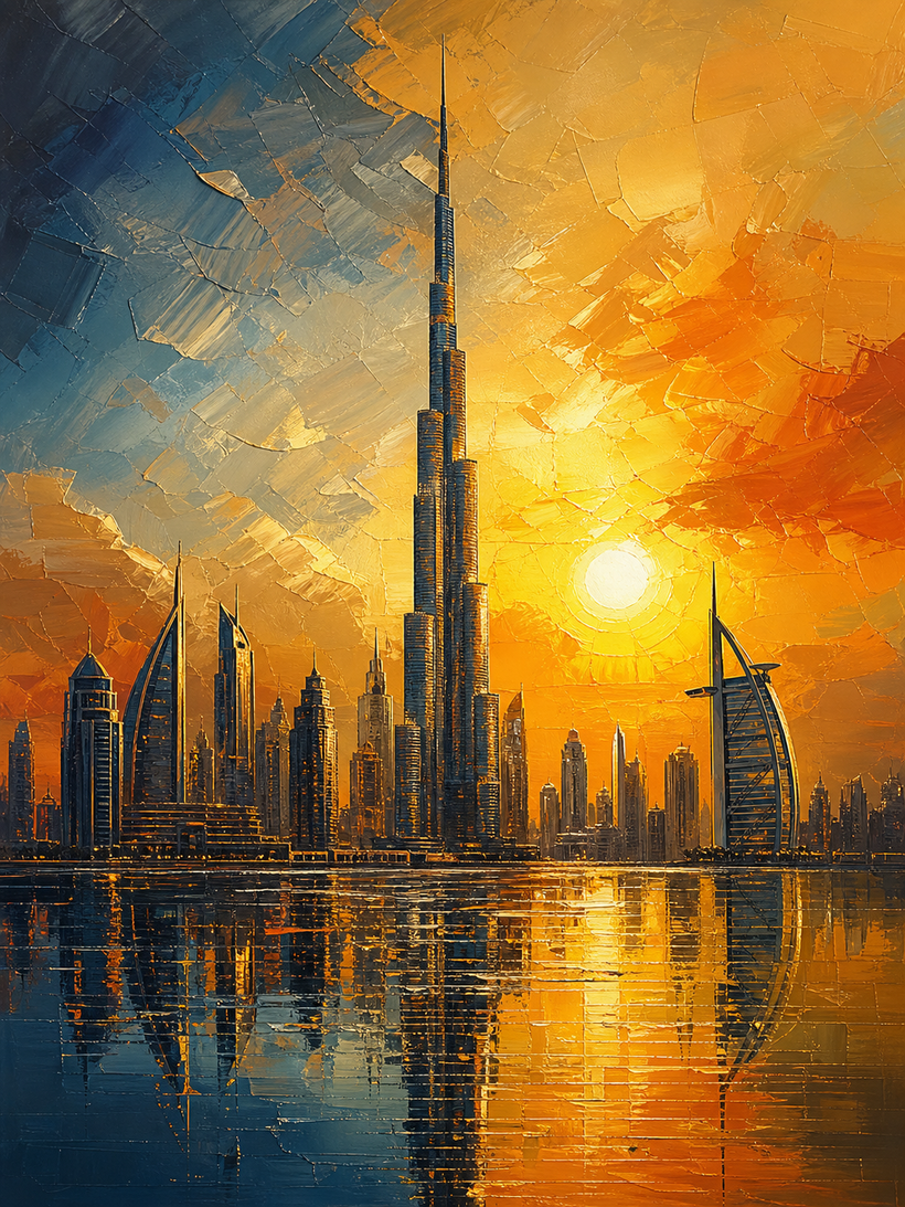 Dubai Wall Art